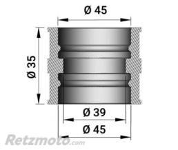 Manchon Admission Malossi Carburateur Bing/Mikuni/Dellorto 40-42-130929B