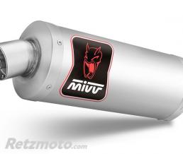 Silencieux MIVV Dakar Aprilia Tuareg 660 Slip-On acier inoxydable
