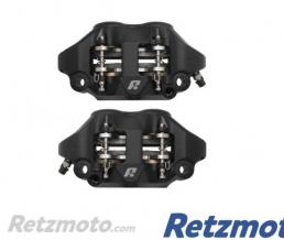 �triers frein radial ACCOSSATO monobloc forg� (Paire) entraxe 108mm noir