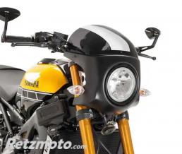 Tete de fourche Moto guzzi V7 III/Bonneville Speedmaster noir/Bulle fum�e clair
