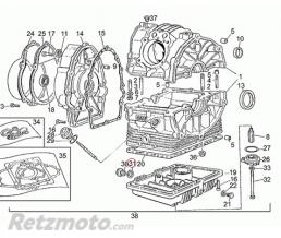 Joint bouchon vidange Moto guzzi V65/V35-GU95100709