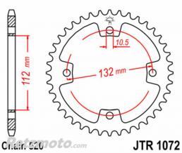 Kit cha�ne Kymco 300 Maxxer/MXU DID 520VX3 14x38 renforc�e( couronne standard)