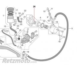 APRILIA Joint spy Recepteur Embrayage APRILIA RSV1000/Caponord/Futura/Falco/Tuono