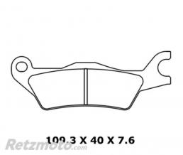 CL BRAKES  Plaquettes de frein CL BRAKES 1258A3 m�tal fritt� 
