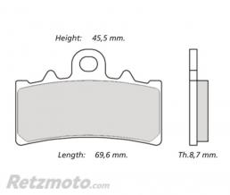 BREMBO  Plaquettes frein BREMBO UPGRADE Type M079 Z04 - Racing 