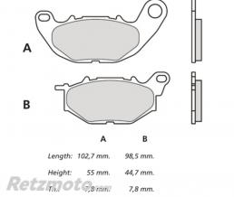 BREMBO  Plaquettes frein BREMBO UPGRADE Type M068 Z04 - Racing 