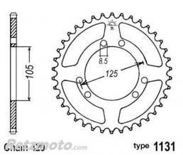 B1 Couronne B1 acier standard - 420