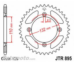JT SPROCKETS Couronne JT SPROCKETS acier standard 895 - 428
