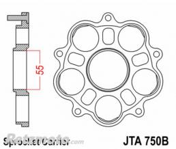 JT SPROCKETS Support de couronne JT SPROCKETS 5 Silentblocs Ducati