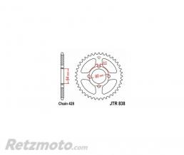 JT SPROCKETS Couronne JT SPROCKETS acier standard 838 - 428