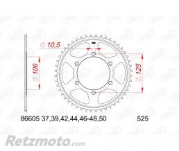 AFAM Couronne AFAM acier standard 86605 - 525
