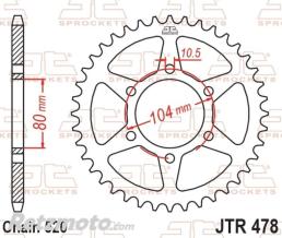 Kit cha�ne Kawasaki Z 650 DID 520VX3 15x46 super-renforc� - couronne standard