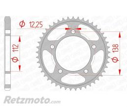 Kit cha�ne Honda CB600F '07-13 AFAM 525XMR3 16x43 Renforc�e/couronne standard