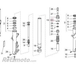 Joint torique bouchon fourche Moto guzzi Norge/Breva-GU05530536