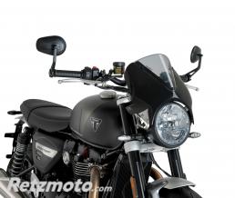 PUIG Saut de vent Triumph Speed twin/Bonneville/Yamaha XJR1300/1200 fum�e clair
