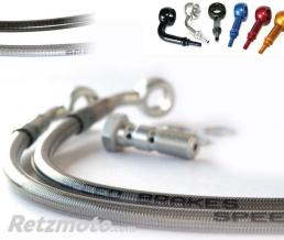 TECNIUM Durite de frein Aviation SPEEDBRAKES carbone/raccord noir