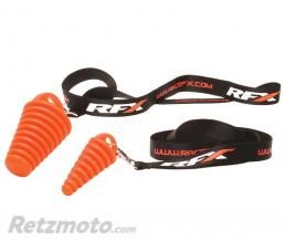 RFX Bouchon de pot d'�chappement 4 temps RFX Race avec lani�re - orange