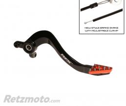 RFX P�dale de frein arri�re RFX Pro ST (Anodis� dur noir/orange) - KTM85