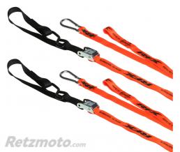 RFX Sangles d'arrimage RFX s�rie 1.0 Race (Orange/Noir) (Orange/Noir) avec boucle suppl�mentaire et clip mousqueton