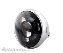 HIGHSIDER Feu avant LED HIGHSIDER pro British-Style Type 11 - 7 pouces - avec TFL - homologu� E - chrom� - � l'unit�
