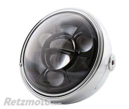 HIGHSIDER Feu avant LED HIGHSIDER pro Santa FE Type 11 - 7 pouces - avec TFL - homologu� E - chrom� - � l'unit�