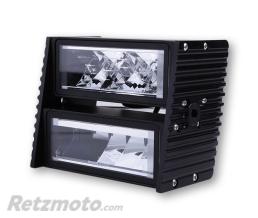 HIGHSIDER Feu avant LED HIGHSIDER pro Ultimate - avec support Wave - homologu� E - noir - � l'unit�