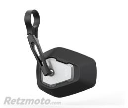 HIGHSIDER R�troviseur embout de guidon HIGHSIDER pro Esagano-RS court - noir/argent
