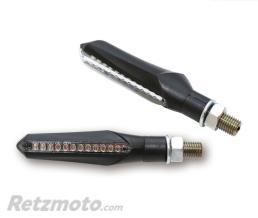 HIGHSIDER Clignotant s�quentiel LED HIGHSIDER smart Run homologu� - verre fum� - la paire