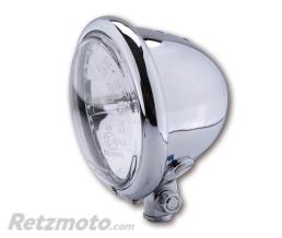 HIGHSIDER Feu avant HIGHSIDER smart Bates Style - 4 1/2 pouces - homologu� E - chrom� - � l'unit�