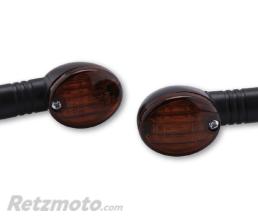 HIGHSIDER Clignotant HIGHSIDER smart Micro-Flash Mini homologu� - verre fum� - la paire
