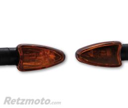 HIGHSIDER Clignotant HIGHSIDER smart Arrow Mini homologu� - verre orange - la paire