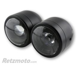 HIGHSIDER Feu avant LED HIGHSIDER smart Twin - fixation lat�rale - homologu� E - noir - � l'unit�