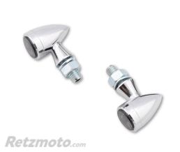 HIGHSIDER Clignotant LED HIGHSIDER smart Sixteen Bullet homologu� - verre fum� - la paire