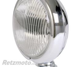 HIGHSIDER Feu avant anti-brouillard HIGHSIDER smart - 4 1/2 pouces - bo�tier plat - homologu� E - chrom� - � l'unit�
