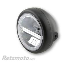 HIGHSIDER Feu avant LED HIGHSIDER pro Pecos Type 6 - 5 3/4 pouces - fixation lat�rale - avec TFL - noir