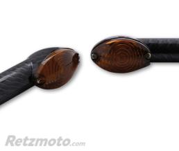 HIGHSIDER Clignotant HIGHSIDER smart Cateye Mini homologu� - verre fum� - la paire