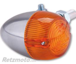HIGHSIDER Clignotant HIGHSIDER smart Bullet Light 1 homologu� - verre orange - l'unit�