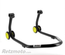 BIHR B�quille Arri�re BIHR Home Track Supports En�V�Noir Mat Roues Jaune