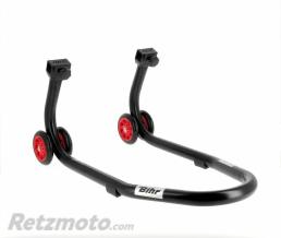 BIHR B�quille Avant BIHR Home Track Noir Mat Roues Rouge