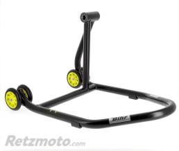 BIHR B�quille Monobras Droite BIHR Home Track Noir Mat Roues Jaune
