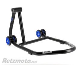 BIHR B�quille Monobras Gauche BIHR Home Track Noir Mat Roues Bleu