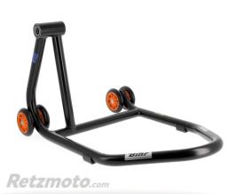 BIHR B�quille Monobras Gauche BIHR Home Track Noir Mat Roues Orange