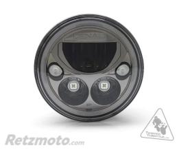 DENALI Phare DENALI M7 LED �177mm noir chrome