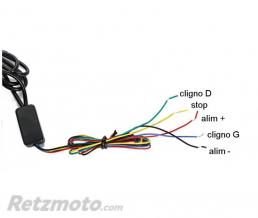 Paire de clignotants & stop � leds FLEX SEQUENTIELS