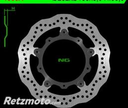NG Disque de frein NG BRAKES p�tale flottant