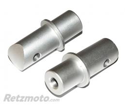 BRAZOLINE Pattes de fixations de repose-pieds RACING - MODELE ARRIERE HONDA
