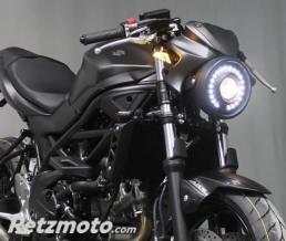 Phare moto led CYCLOPE � 190 mm Homologu�