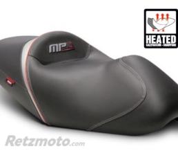 SHAD Selle SHAD Comfort Seat noir/coutures gris/bleu - Piaggio MP3