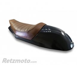 Coque cafe racer/Selle adaptable Bonneville marron 