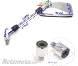 JMP- R�troviseur Chrome Droit + Gauche JMP